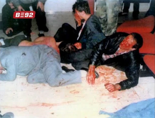 Screen caps of the snuff film made by Milan Lukic and his men 